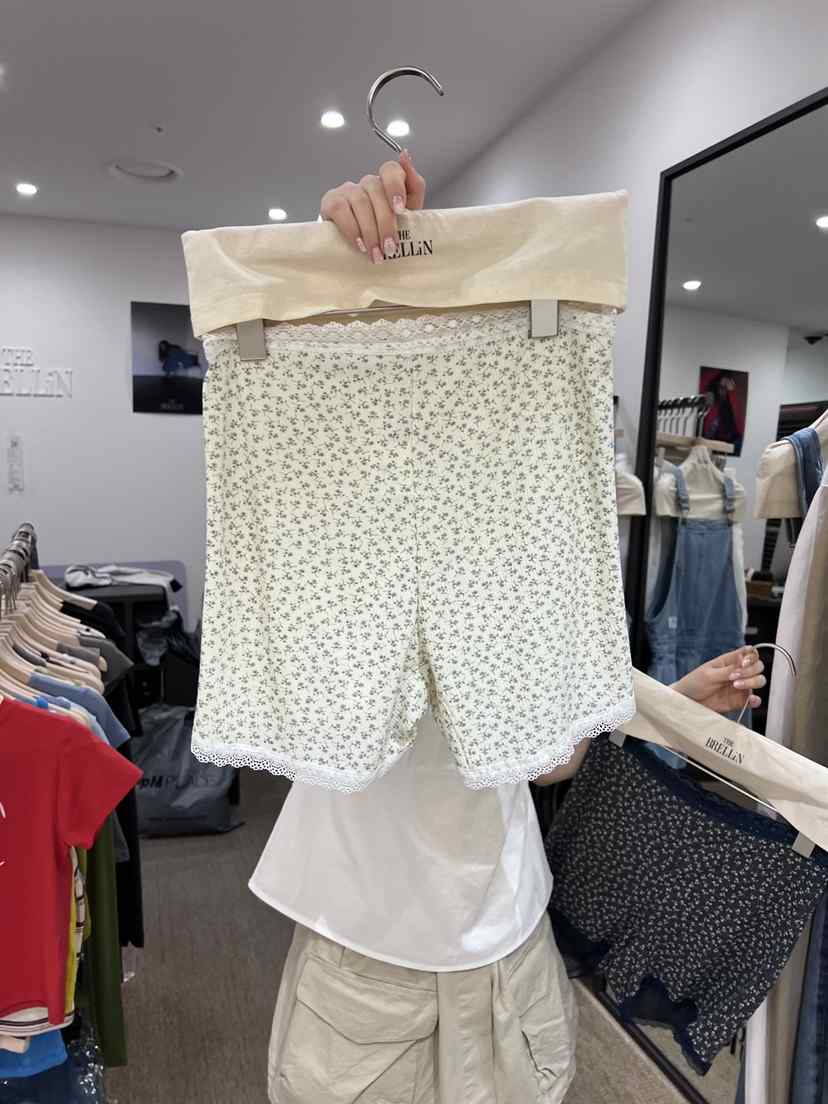 BRELLIN韓國直郵女裝新款推薦26春夏熱賣26夏季人氣短褲蕾絲BRELLIN短褲