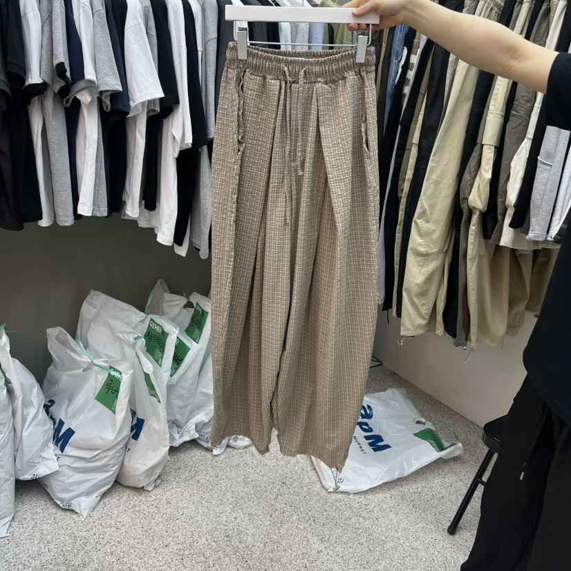 GATHER韓國直郵女士新款熱賣人氣休閑推薦26夏季26春夏休閑褲GATHER休閑褲