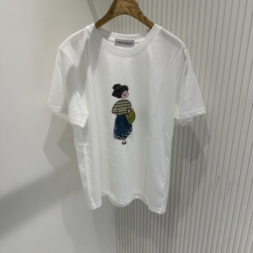 COCO HOLIC韓國東大門代購女裝新品26夏季26春夏職業T恤COCO HOLICT恤