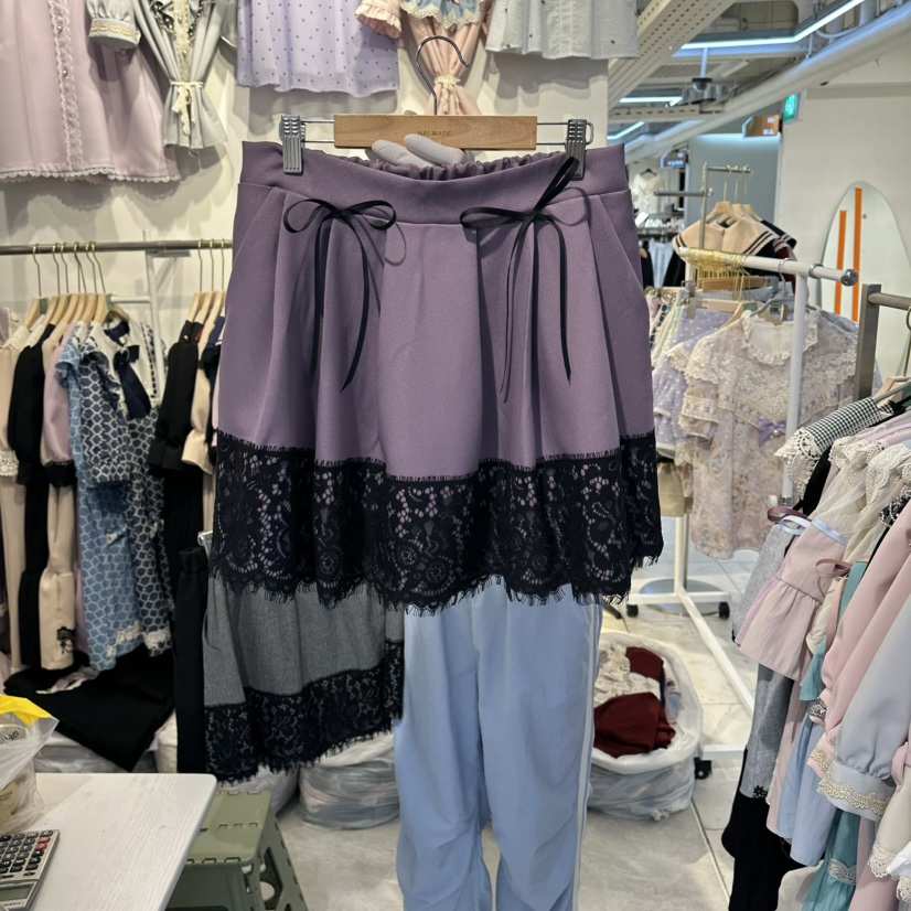 PAPA東大門實拍韓國女士新品熱賣26春夏休閑人氣推薦裙褲Papaine/HALMADE裙褲