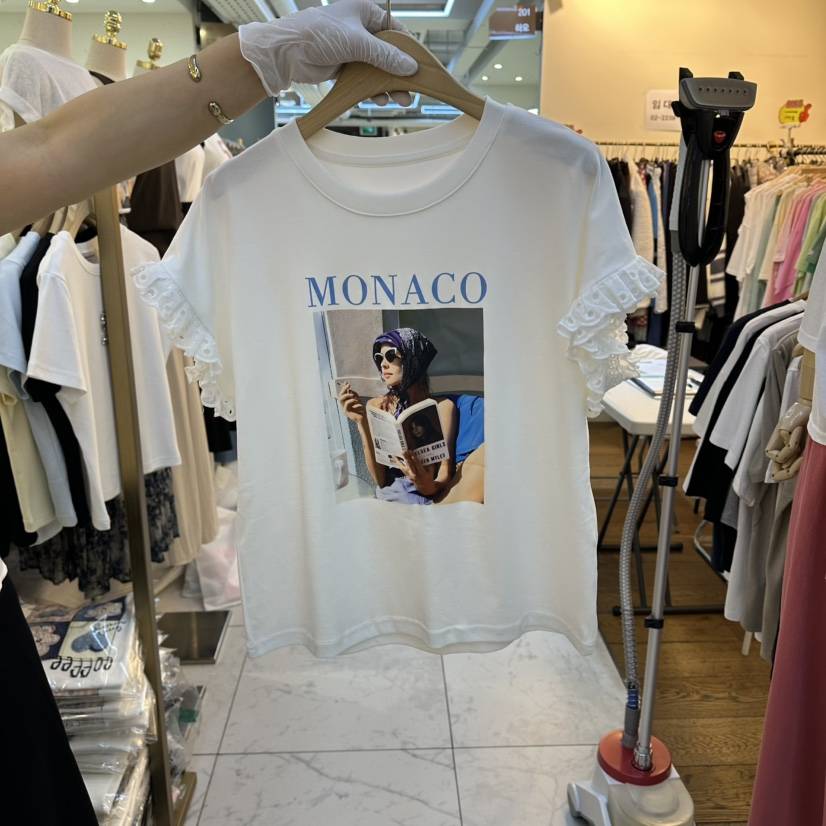 COCO HOLIC韓國直郵實拍女裝新款人氣熱賣職業推薦26春夏T恤COCO HOLICT恤