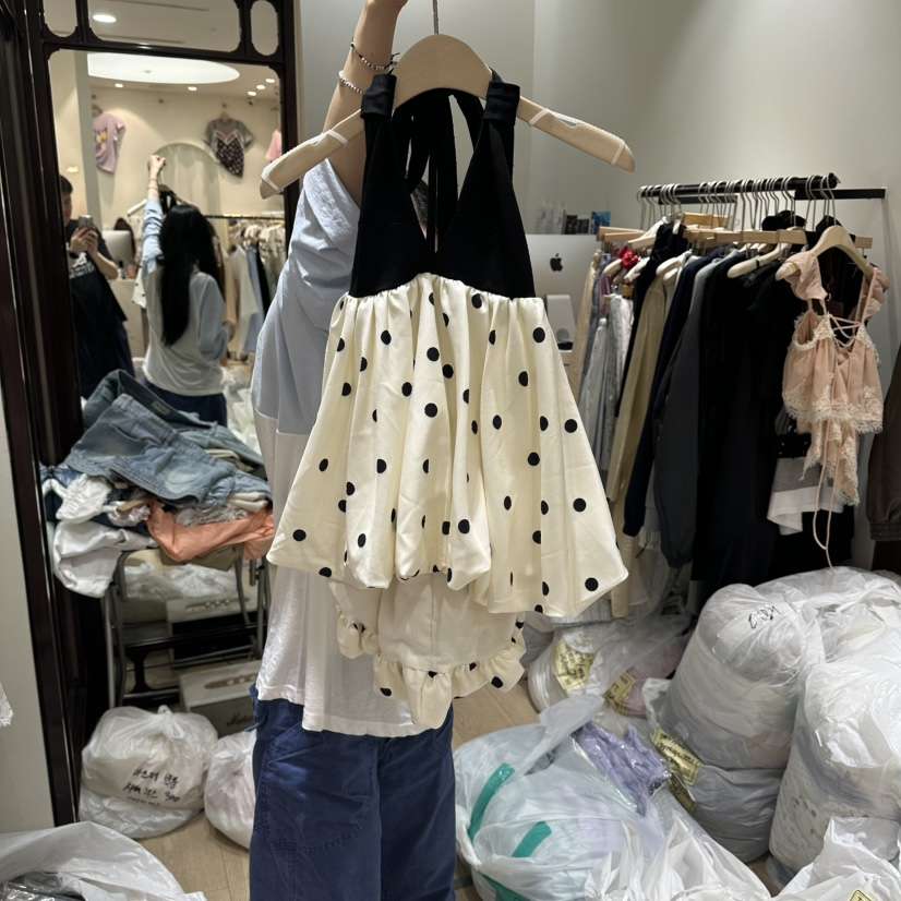 THEMORYPARK韓國直郵實拍女士新品熱賣26夏季人氣吊帶背心THE MORY PARK吊帶/背心