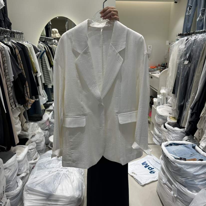 AT THE END東大門實拍韓國女裝新品休閑熱賣26春夏西裝西服AT THE END西裝/西服