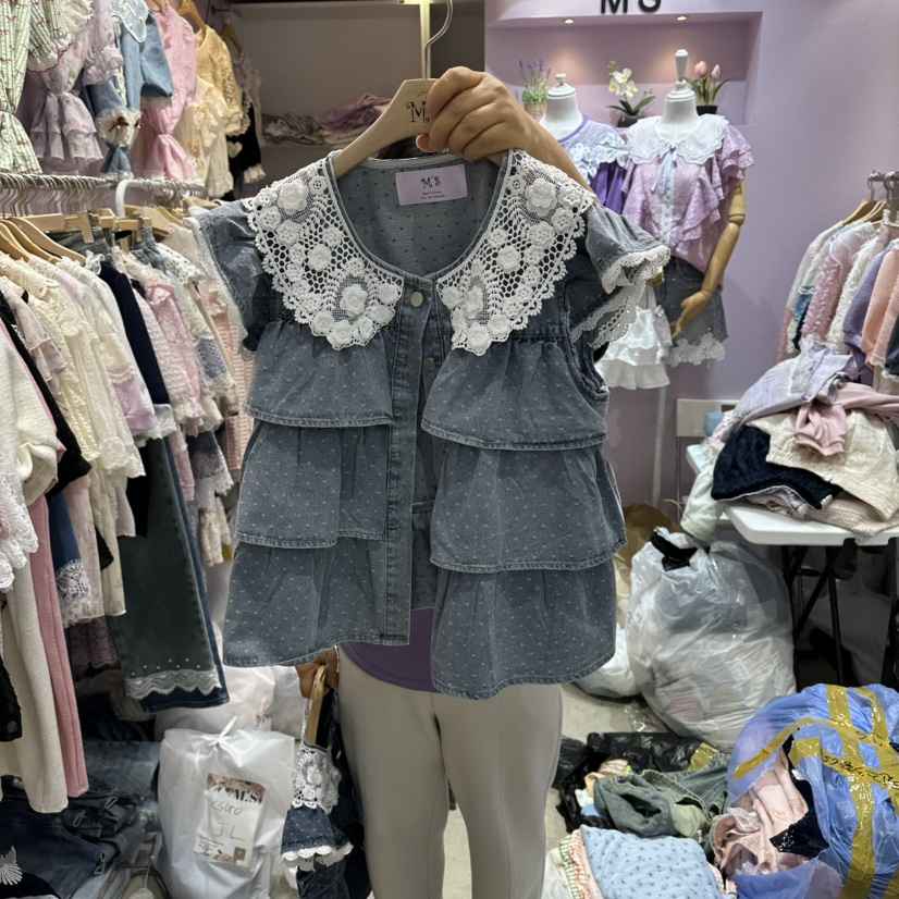 MS東大門實拍韓國女士新品26夏季26春夏推薦人氣時尚馬甲MS馬甲