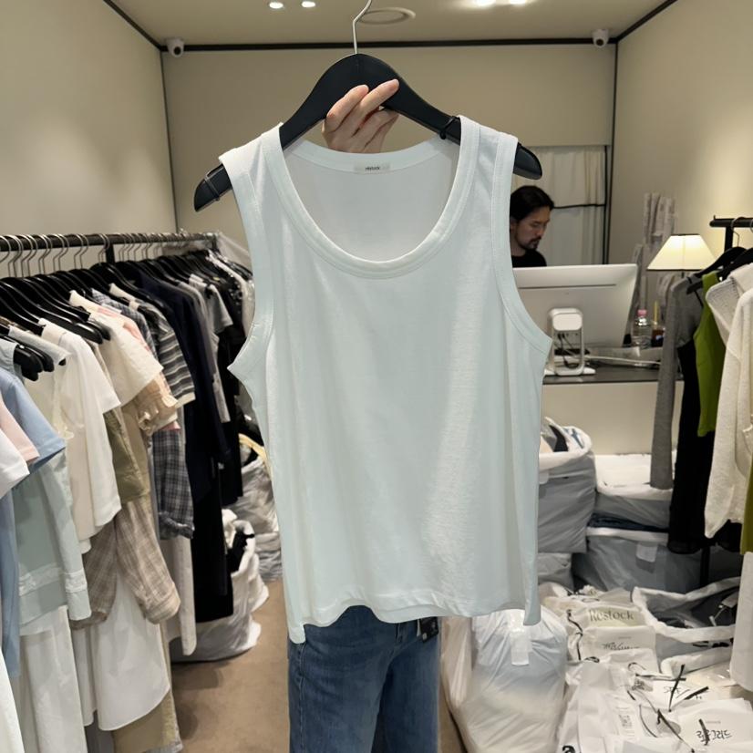 RE STOCK韓國直郵女裝新款26春夏26夏季職業熱賣吊帶背心RE STOCK吊帶/背心