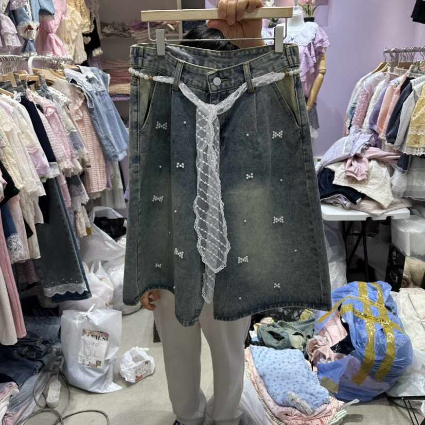 MS東大門實拍韓國女裝新品人氣26春夏休閑26夏季短褲含腰帶MS短褲