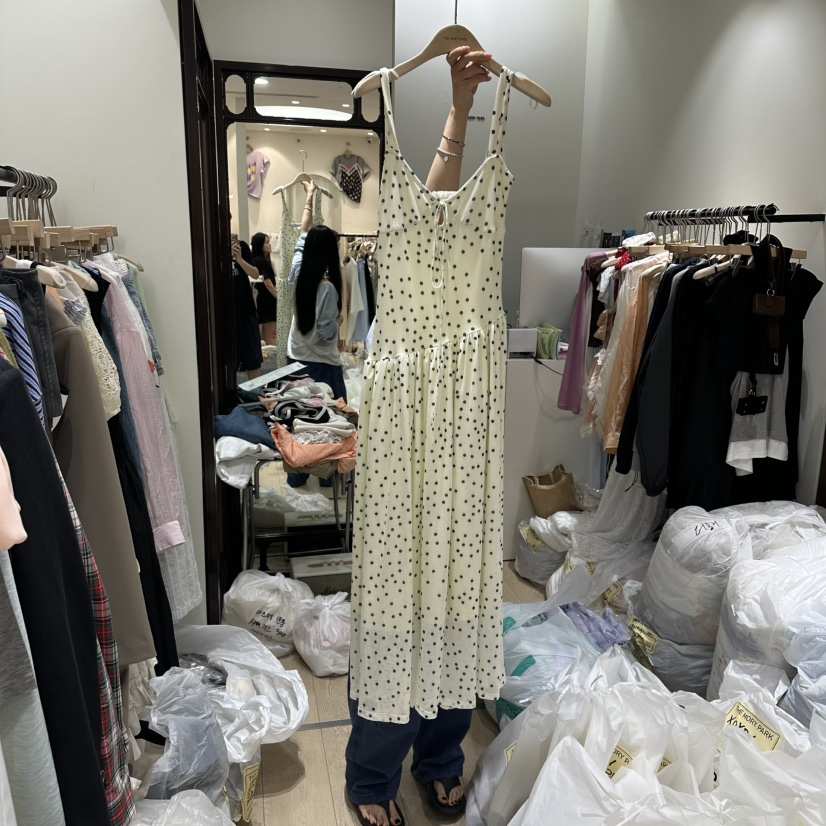 THEMORYPARK韓國代購女裝新款熱賣休閑26夏季職業時尚連衣裙THE MORY PARK連衣裙