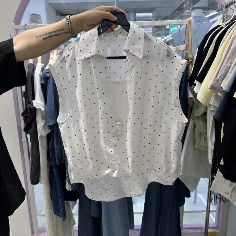 JH.STUDIO-Q韓國直郵女士新款時尚吊帶背心不含項鏈假兩件JH.STUDIO-Q吊帶/背心