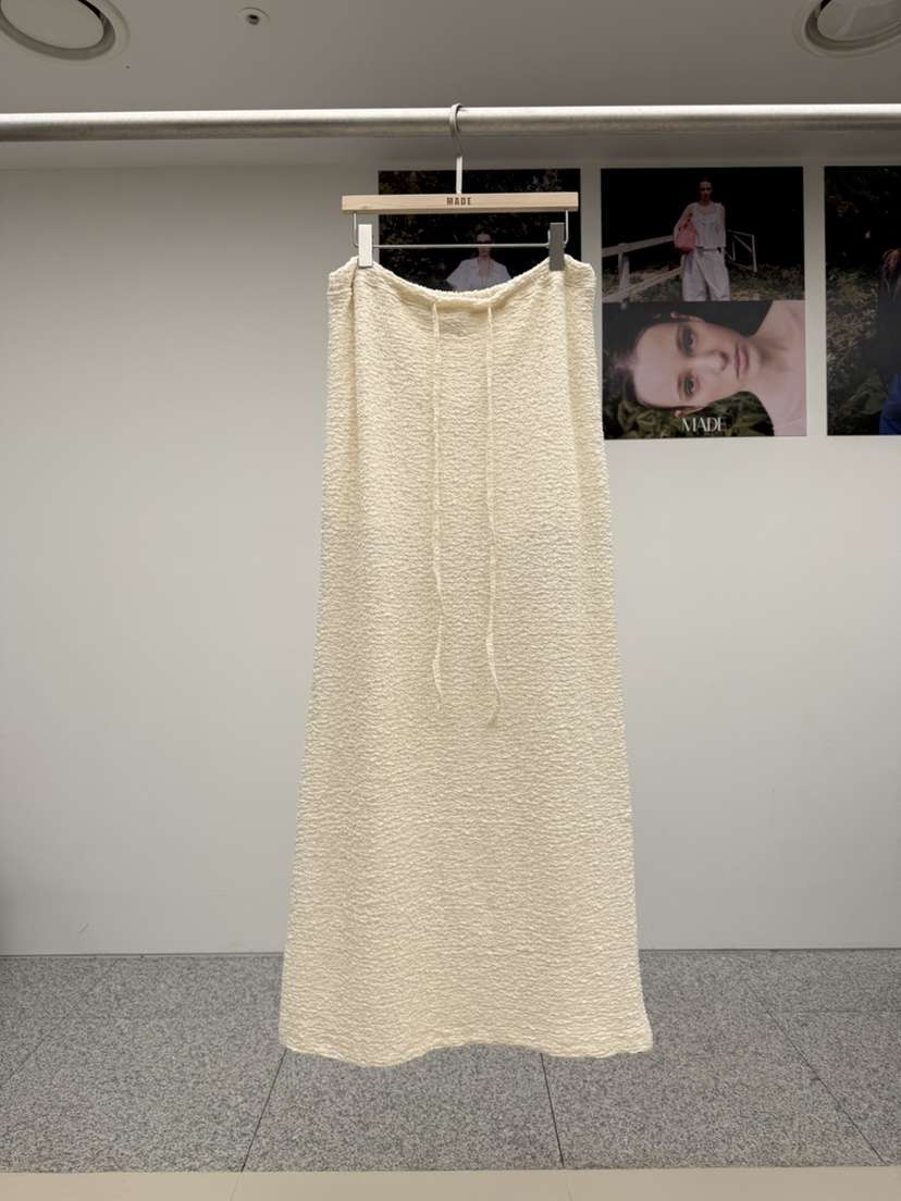 MADE-P韓國直郵女裝新品26春夏人氣熱賣26夏季休閑時尚長裙MADE-P長裙