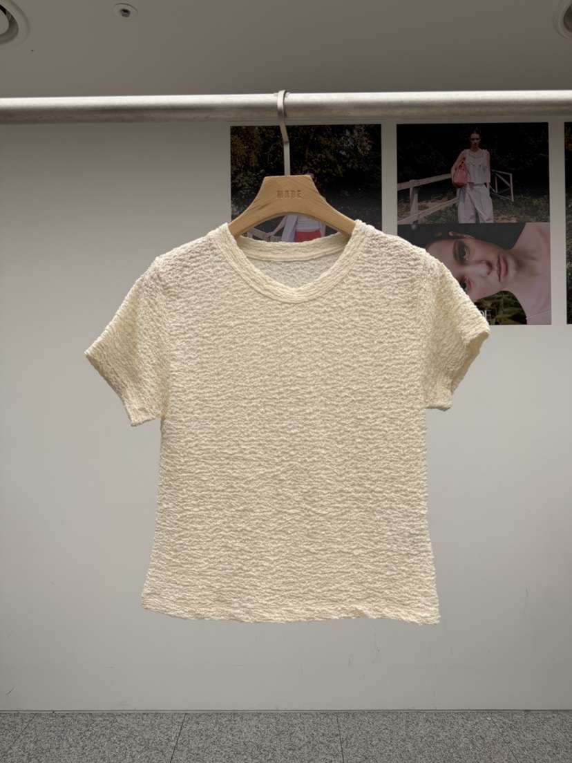 MADE-P東大門實拍韓國女士新品26春夏職業26夏季推薦T恤MADE-PT恤