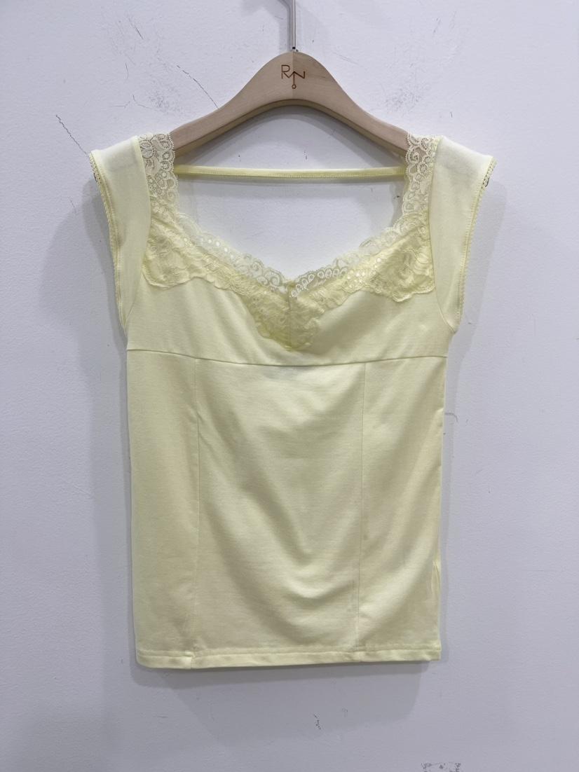 REIZ韓國東大門代購女士新款時尚休閑26春夏吊帶背心蕾絲REIZ吊帶/背心