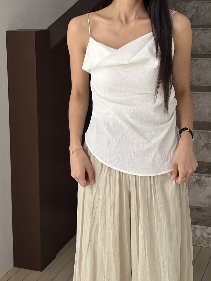 LE VASE韓國直郵實拍女士新款時尚推薦26夏季休閑吊帶背心LE VASE吊帶/背心