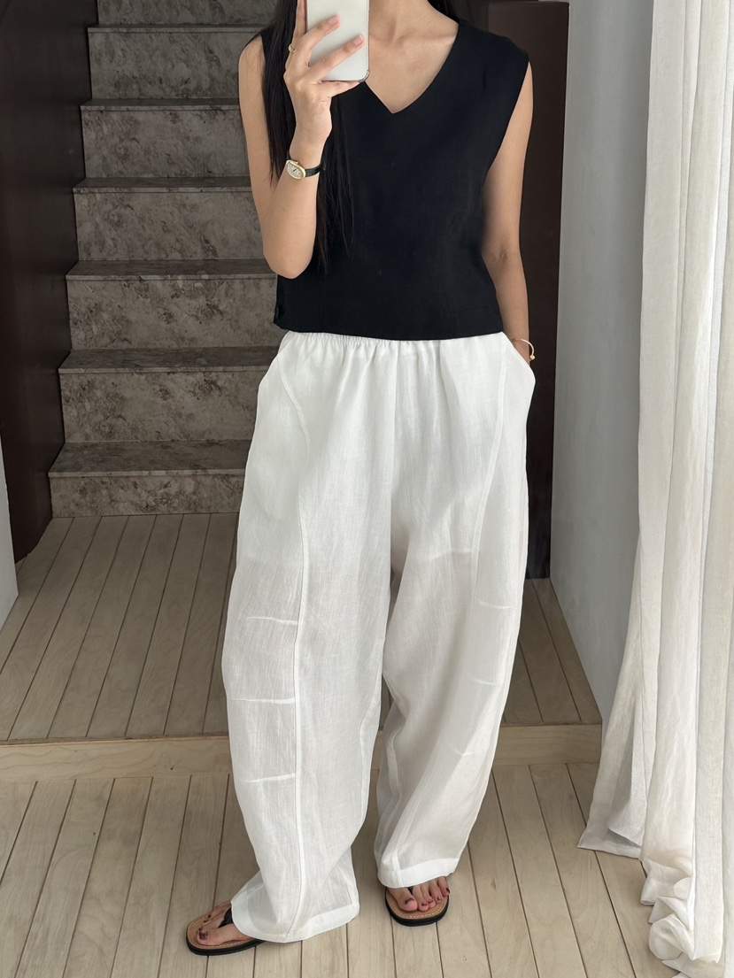 LE VASE韓國直郵女裝新品熱賣26春夏人氣時尚職業休閑褲LE VASE休閑褲