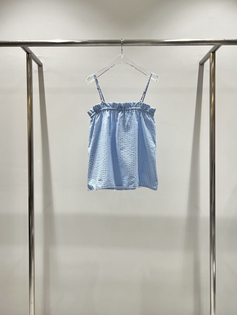 CESTLAVIE韓國東大門直郵女裝新款休閑推薦26春夏吊帶背心條紋CESTLAVIE吊帶/背心