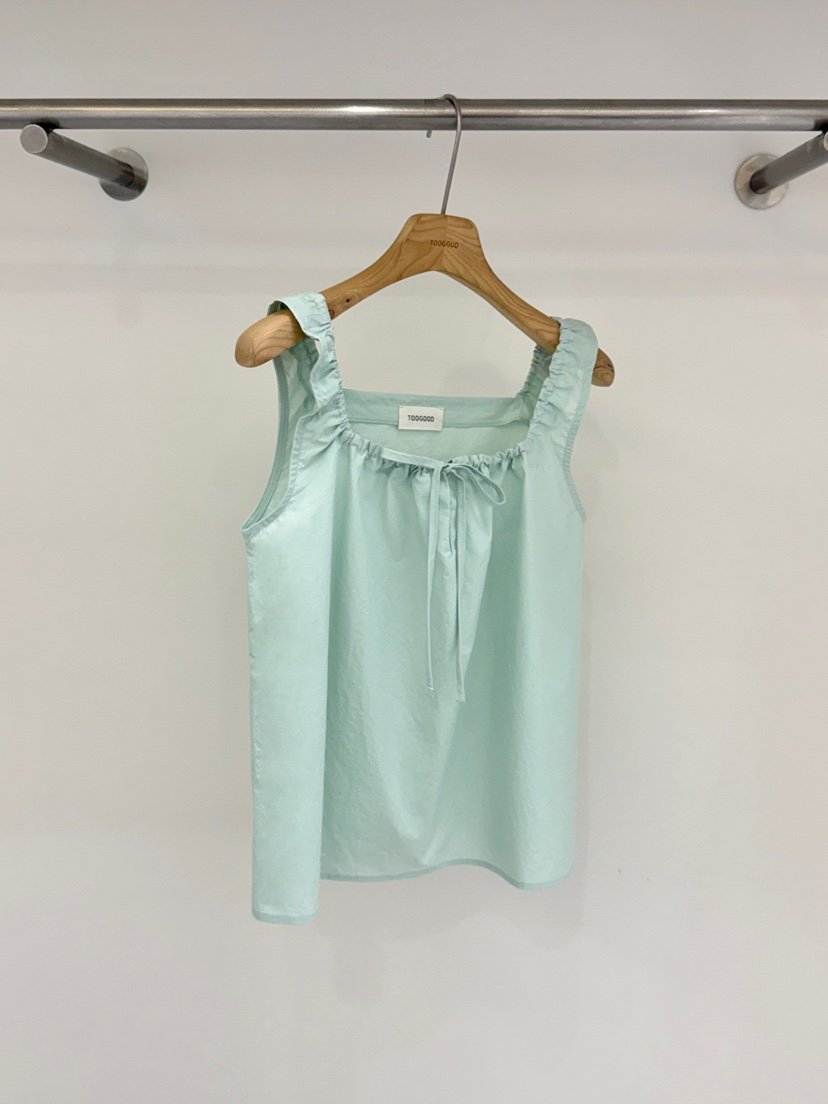 TOOGOOD韓國東大門代購女裝新品職業吊帶背心無袖緞帶束帶TOOGOOD吊帶/背心
