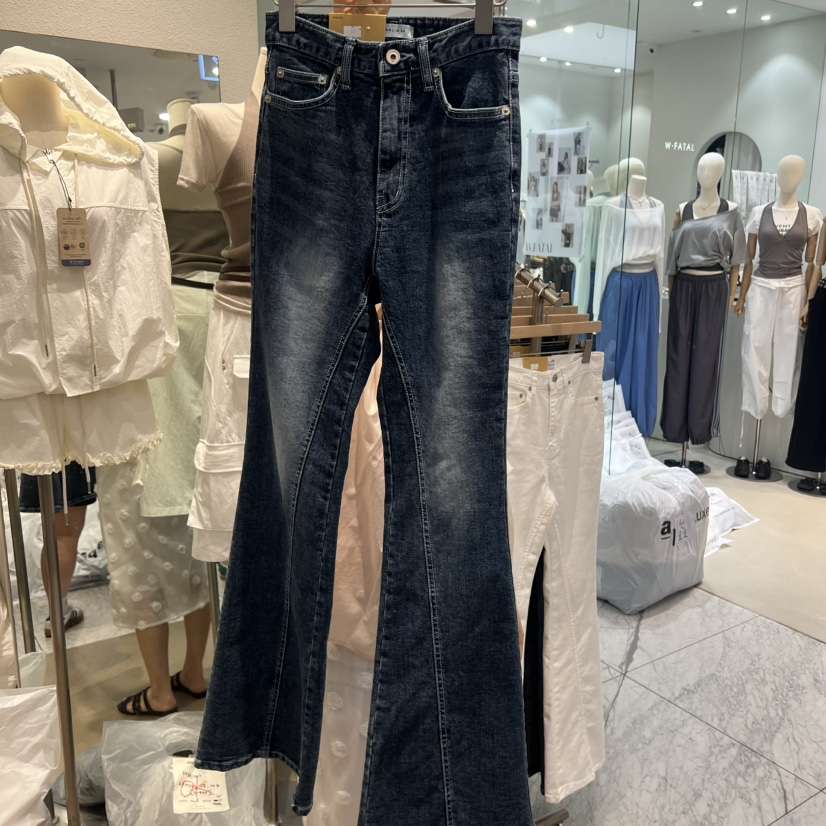 MAGNOLIA36-L韓國直郵實拍女裝新品熱賣時尚職業人氣牛仔褲MAGNOLIA36-L牛仔褲