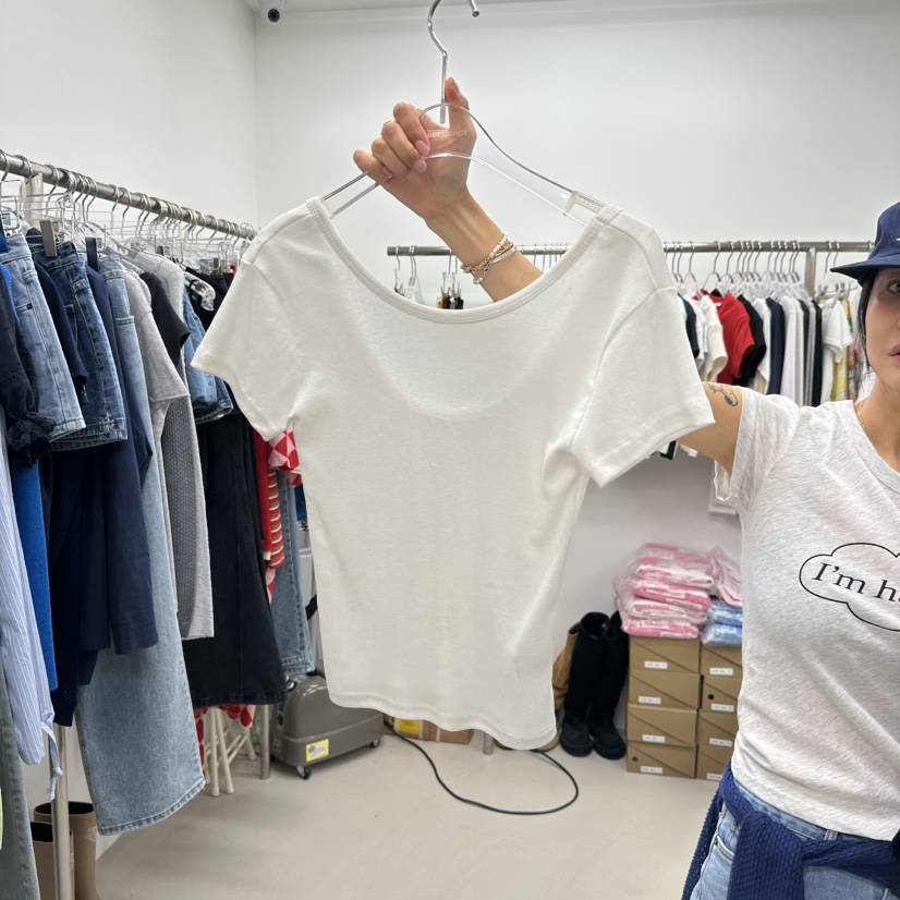 TOPDRESSING韓國代購女裝新款26春夏休閑人氣時尚職業T恤TOPDRESSINGT恤