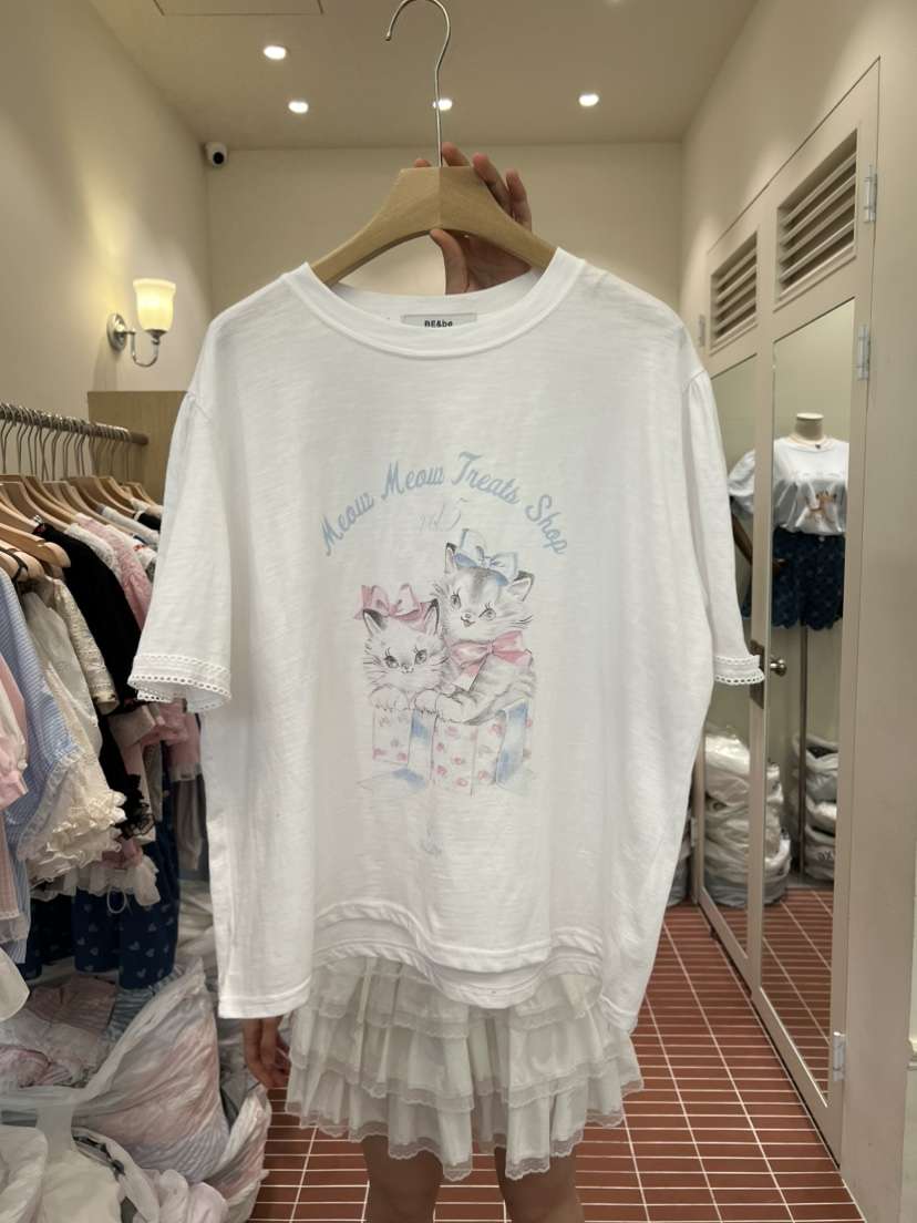 BE&amp;BE韓國東大門代購女士新款26春夏時尚休閑人氣T恤BE&beT恤