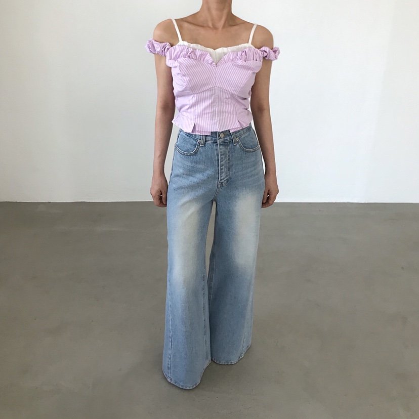 2TWO MOON韓國直郵女士新品職業26夏季26春夏吊帶背心LM2TWO MOON吊帶/背心