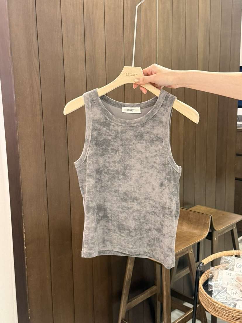 LEGACY韓國直郵女士新品人氣推薦26春夏吊帶背心水洗無袖LEGACY吊帶/背心