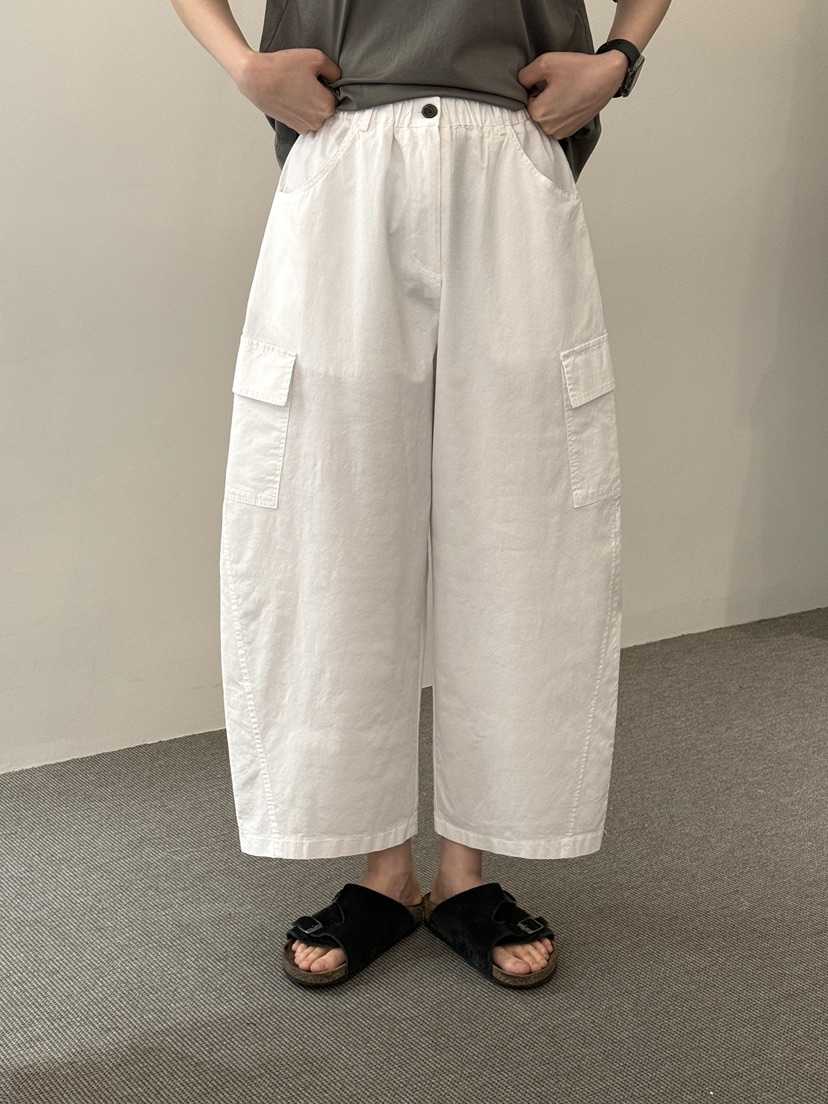 MONE-A韓國直郵實拍女士新款推薦時尚26夏季人氣休閑休閑褲MONE-A休閑褲