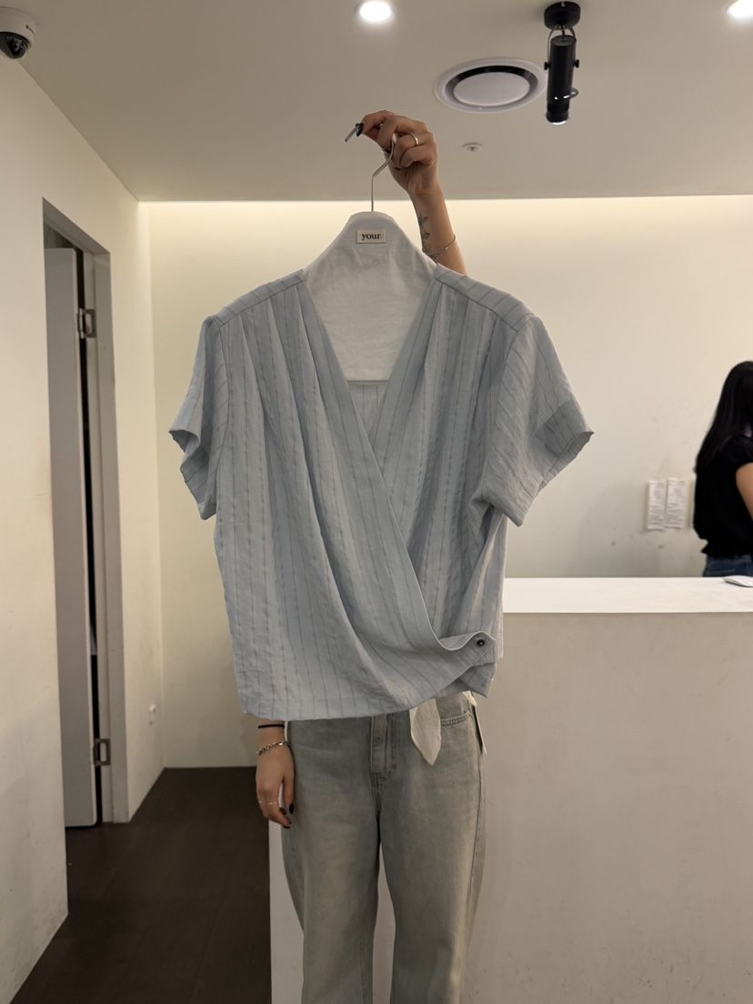 YOUR-P東大門實拍韓國女士新品時尚職業推薦襯衫蕾絲衫LSYOUR-P襯衫/蕾絲衫