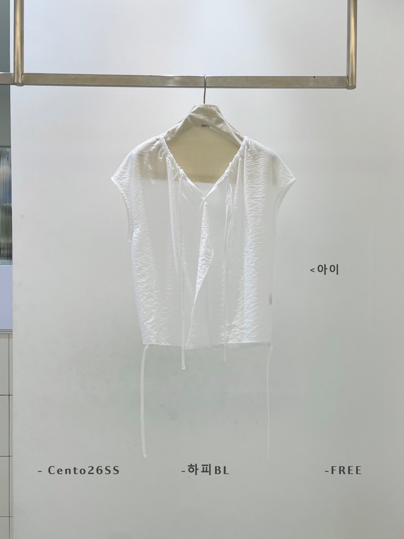 CENTO東大門實拍韓國女士新款熱賣時尚休閑26春夏襯衫蕾絲衫CENTO襯衫/蕾絲衫