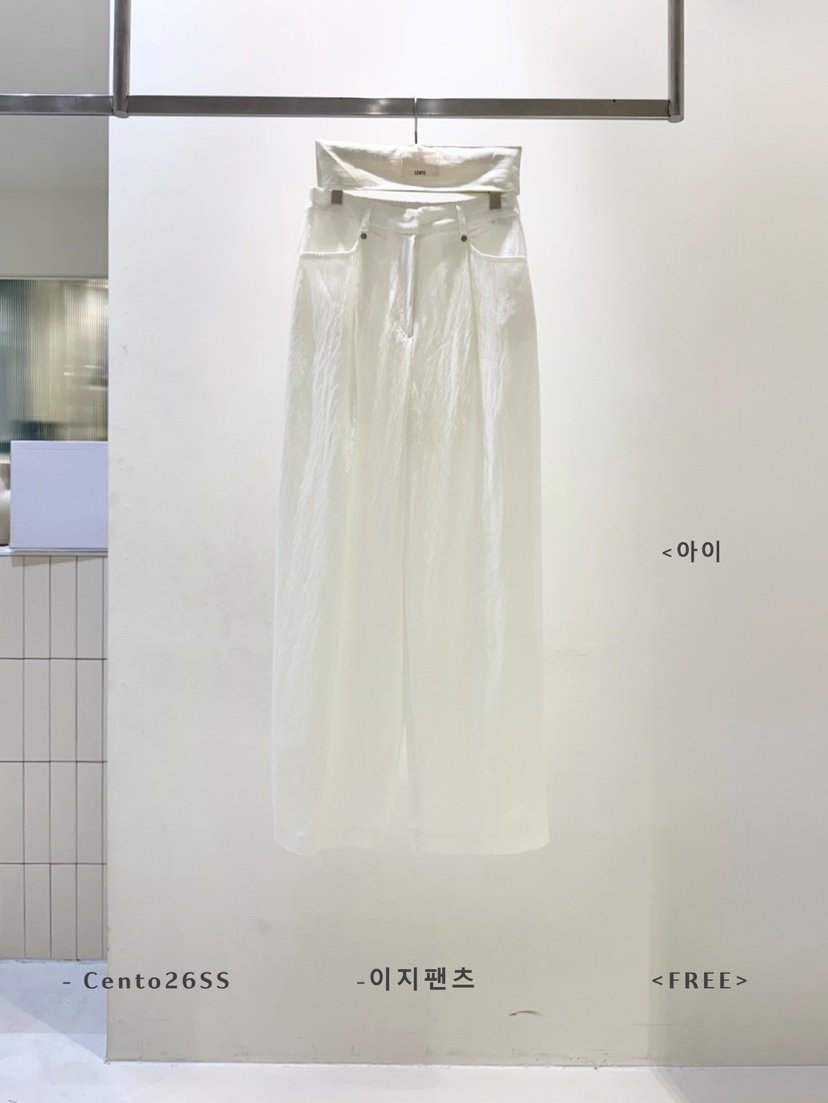 CENTO韓國直郵女裝新品職業人氣熱賣休閑時尚26夏季休閑褲CENTO休閑褲