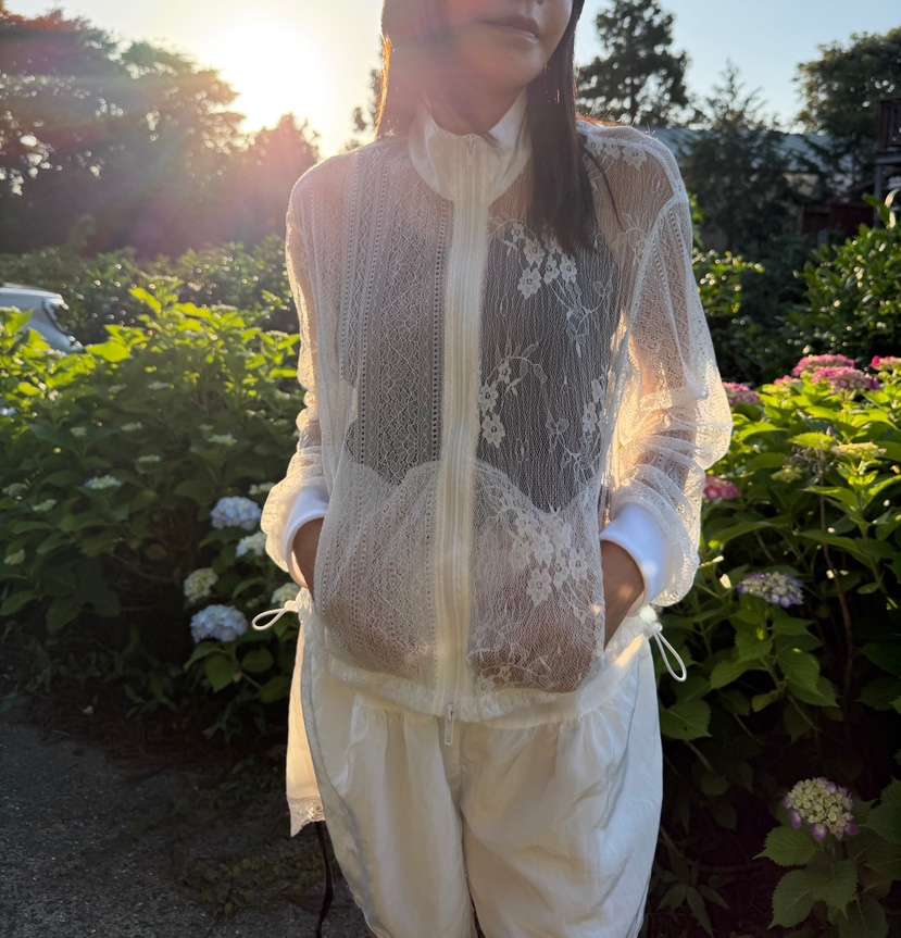 FRANC—L韓國直郵實拍女士新品26春夏休閑26夏季襯衫蕾絲衫FRANC襯衫/蕾絲衫