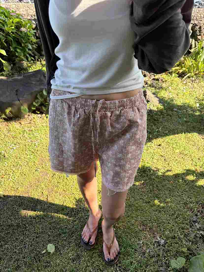 FRANC—L韓國直郵女士新款26夏季推薦人氣26春夏休閑短褲FRANC短褲