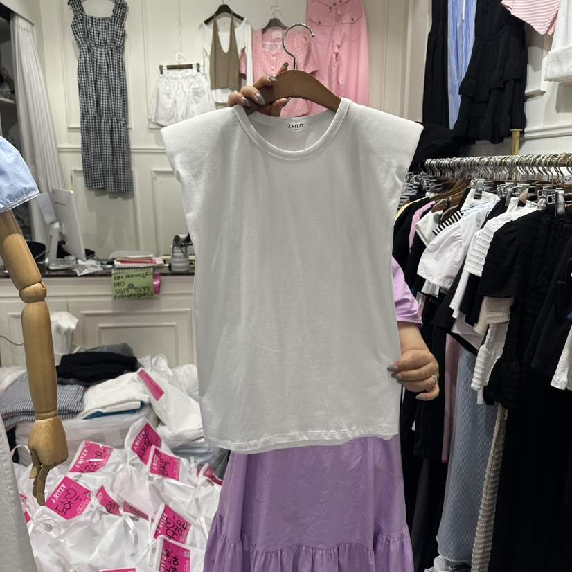 J.RITZY韓國東大門直郵女士新款熱賣休閑職業26春夏吊帶背心J.RITZY吊帶/背心