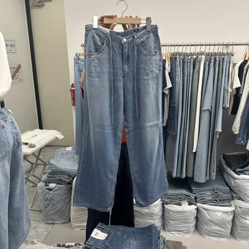 PAI韓國代購女裝新品休閑推薦26春夏時尚26夏季職業牛仔褲[PΛi]_PAi牛仔褲