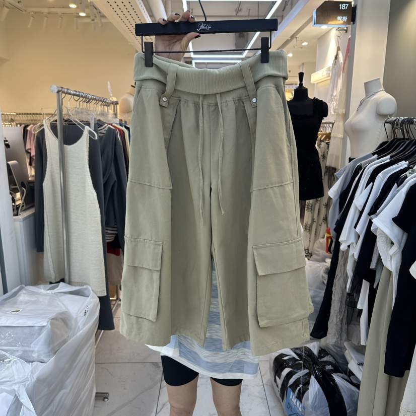 空韓國直郵女裝新品熱賣推薦休閑26春夏職業26夏季時尚短褲BAKHA短褲