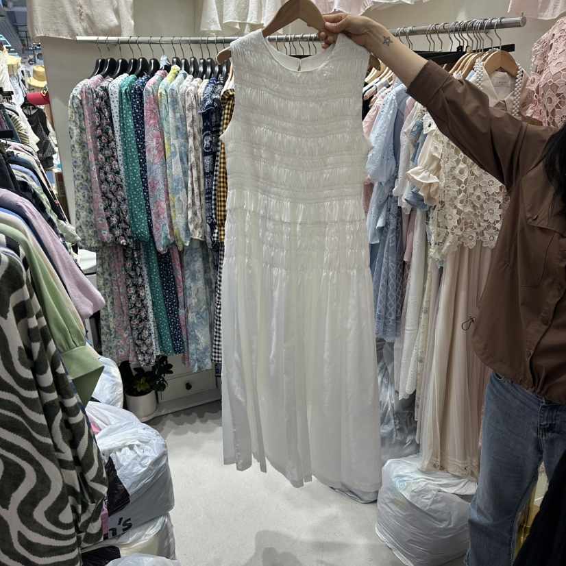 BIKINI韓國代購女裝新品職業休閑熱賣時尚人氣連衣裙亞麻布BIKINI連衣裙