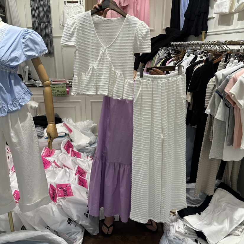 J.RITZY韓國直郵女士新款時尚熱賣職業休閑26夏季套裝套裝J.RITZY套裝