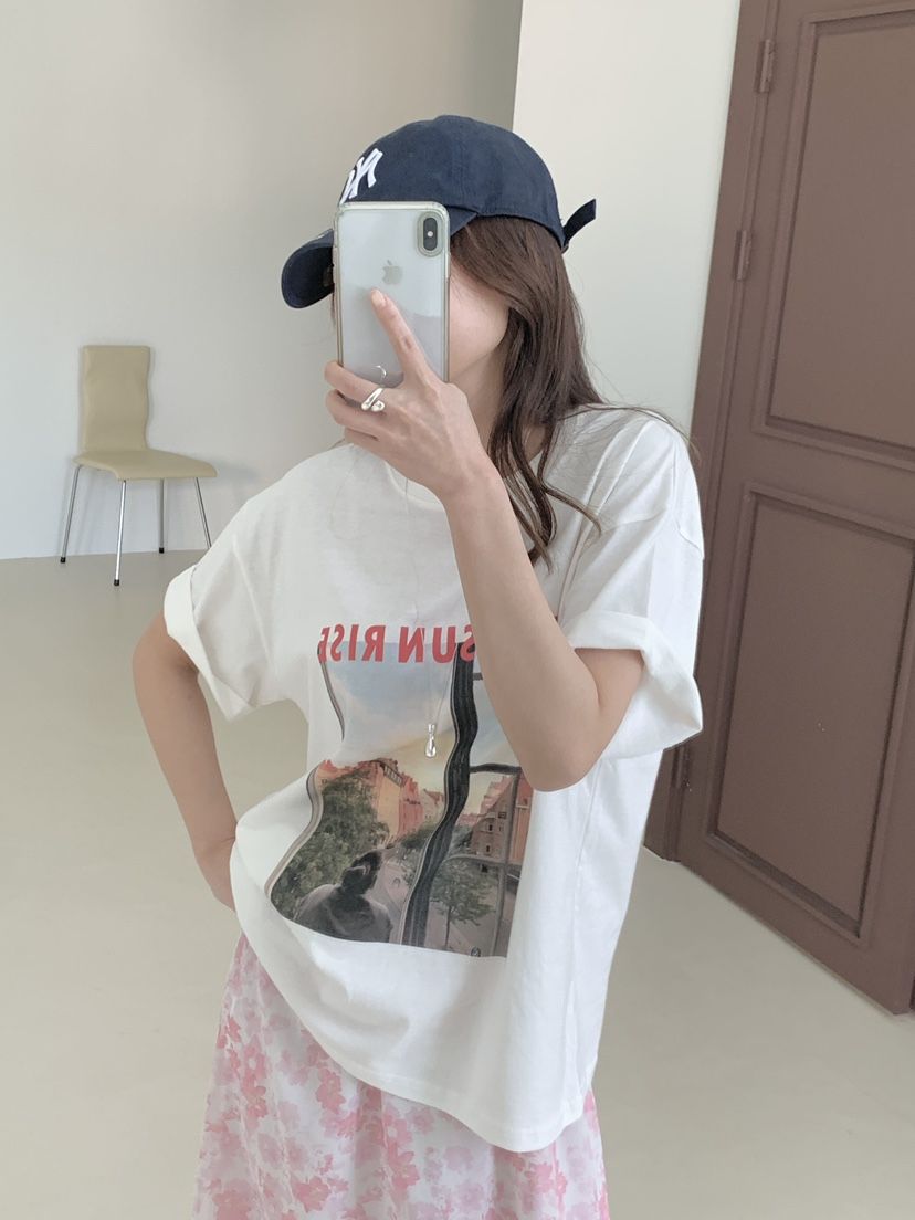 EOMPIT韓國代購女裝新款26夏季人氣職業熱賣時尚推薦26春夏T恤EOMPITT恤