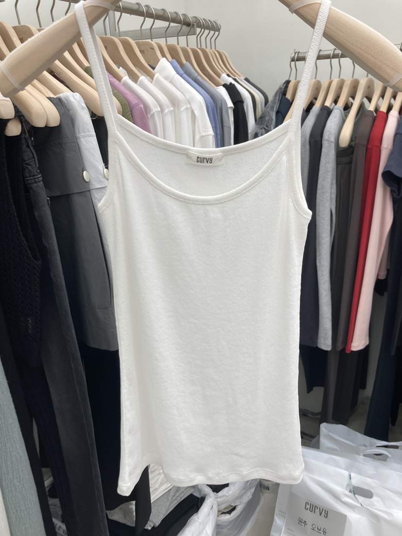 CURVY韓國直郵女裝新品26夏季人氣時尚推薦休閑吊帶背心無袖CURVY吊帶/背心