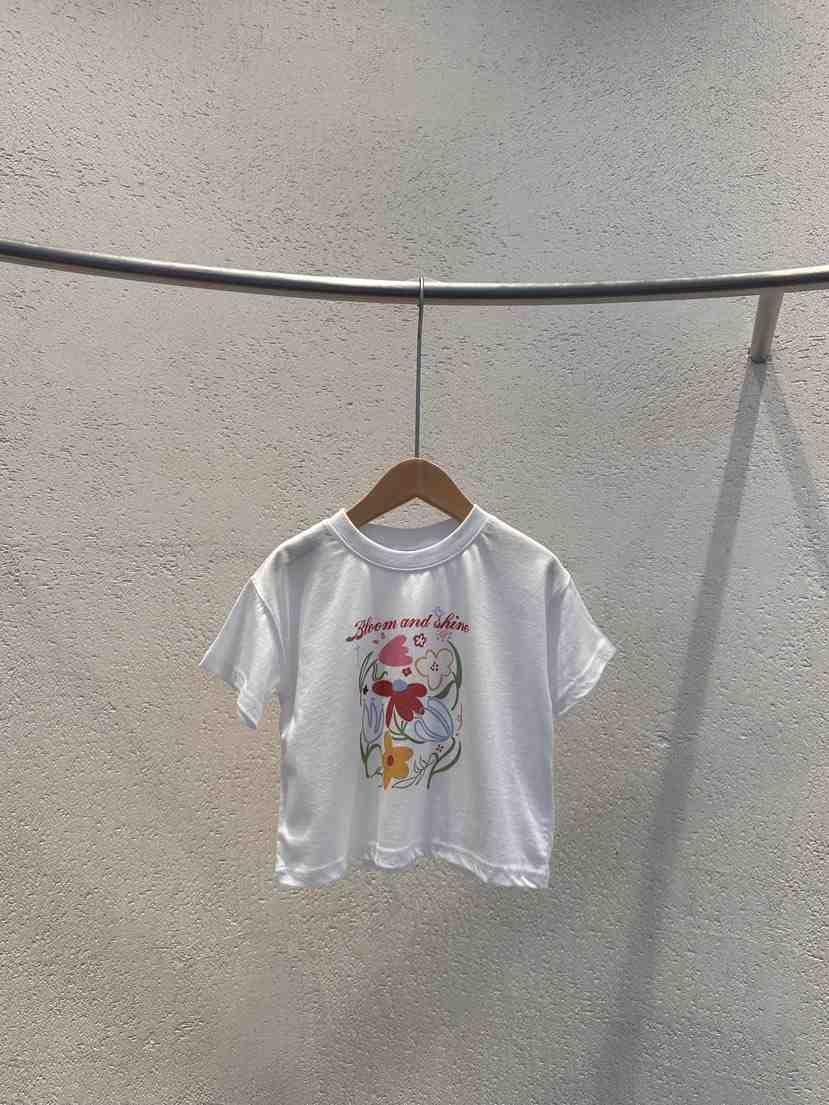 THE LINE-Q東大門實拍韓國女裝新品職業時尚推薦T恤童裝THE LINE-QT恤