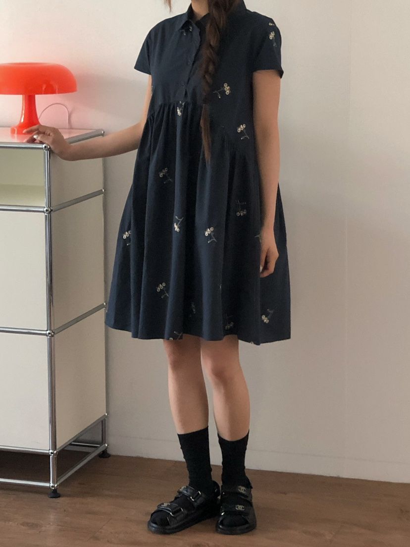 ONDO-P東大門實拍韓國女士新款26夏季休閑人氣26春夏連衣裙ONDO-P連衣裙