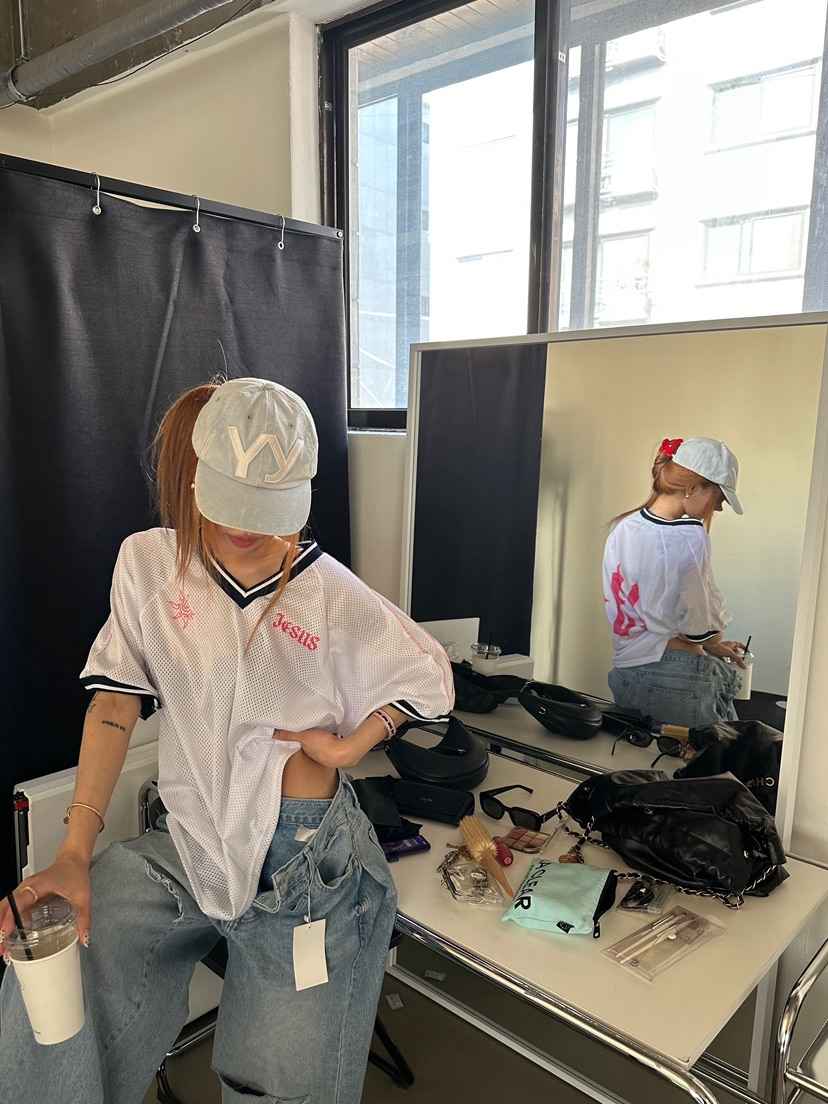 ZEROZERO韓國代購女士新品26夏季推薦熱賣時尚T恤網眼寬松ZEROZEROT恤