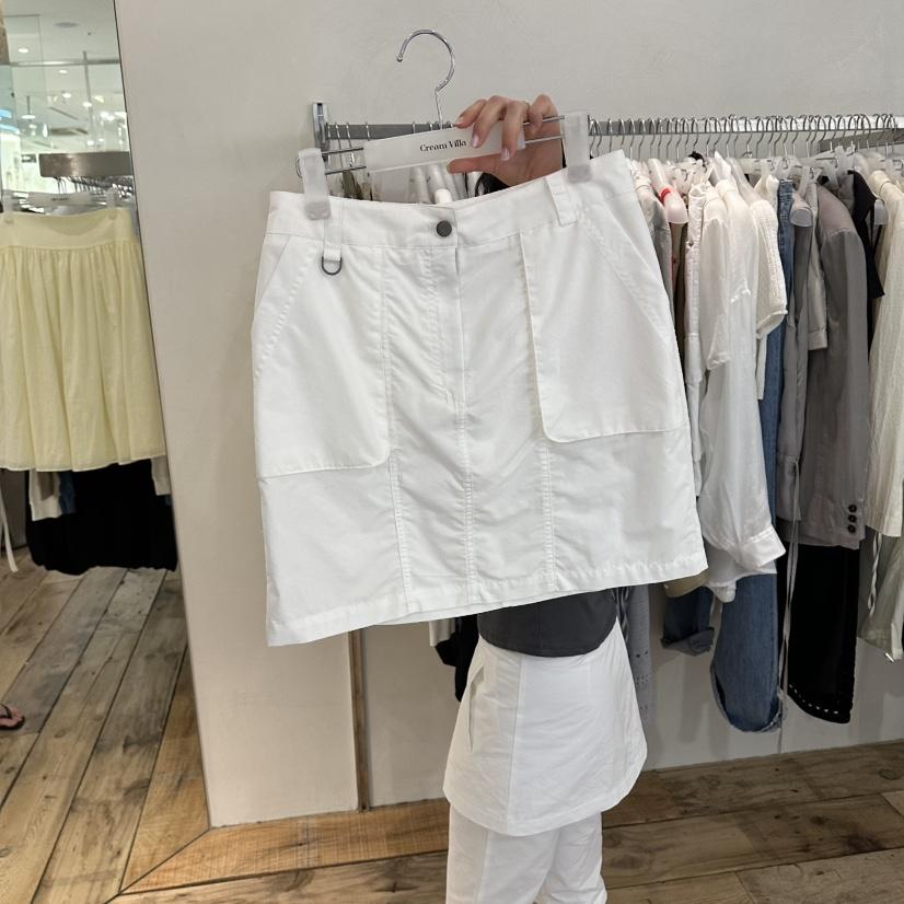 CREAM VILLA韓國東大門代購女士新品休閑短裙CREAMVILLA短裙