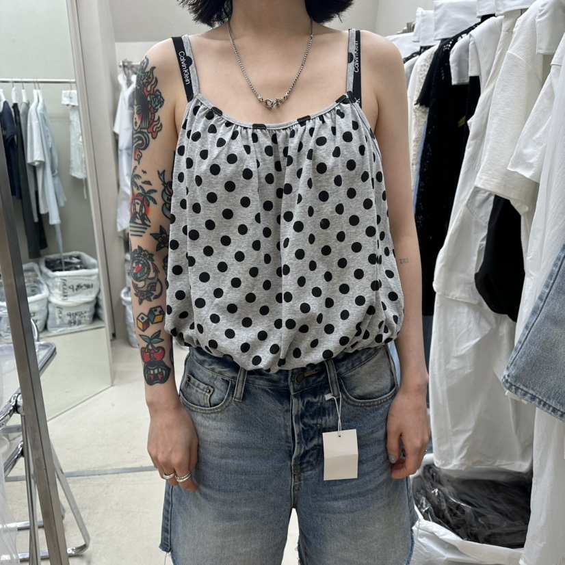 ASCEND韓國直郵女裝新品26夏季熱賣休閑職業26春夏吊帶背心ASCEND吊帶/背心