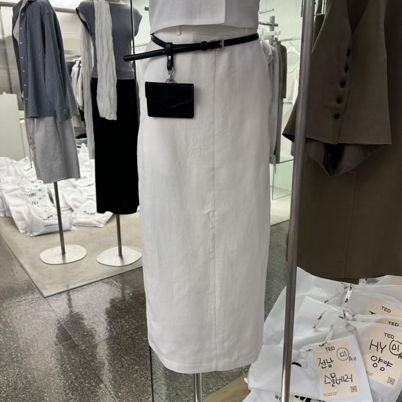 TED韓國直郵女士新品26夏季休閑推薦人氣時尚長裙不含腰包LTED長裙