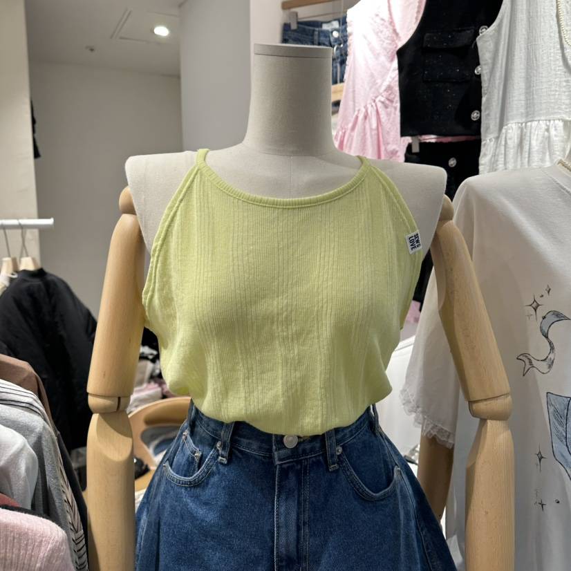 DELLING韓國東大門直郵女裝新品人氣26春夏時尚吊帶背心無袖DELLING吊帶/背心