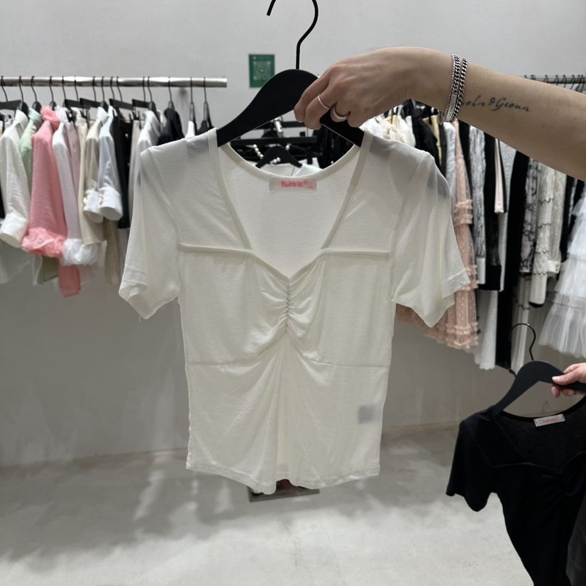 BUBBLE/LOTTIMO韓國東大門代購女士新品26春夏人氣推薦T恤BUBBLE/LOTTIMOT恤