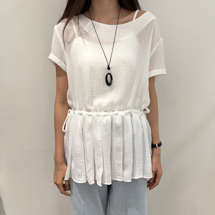 OVERTAKE東大門實拍韓國女士新品休閑襯衫蕾絲衫不含項鏈OVERTAKE襯衫/蕾絲衫