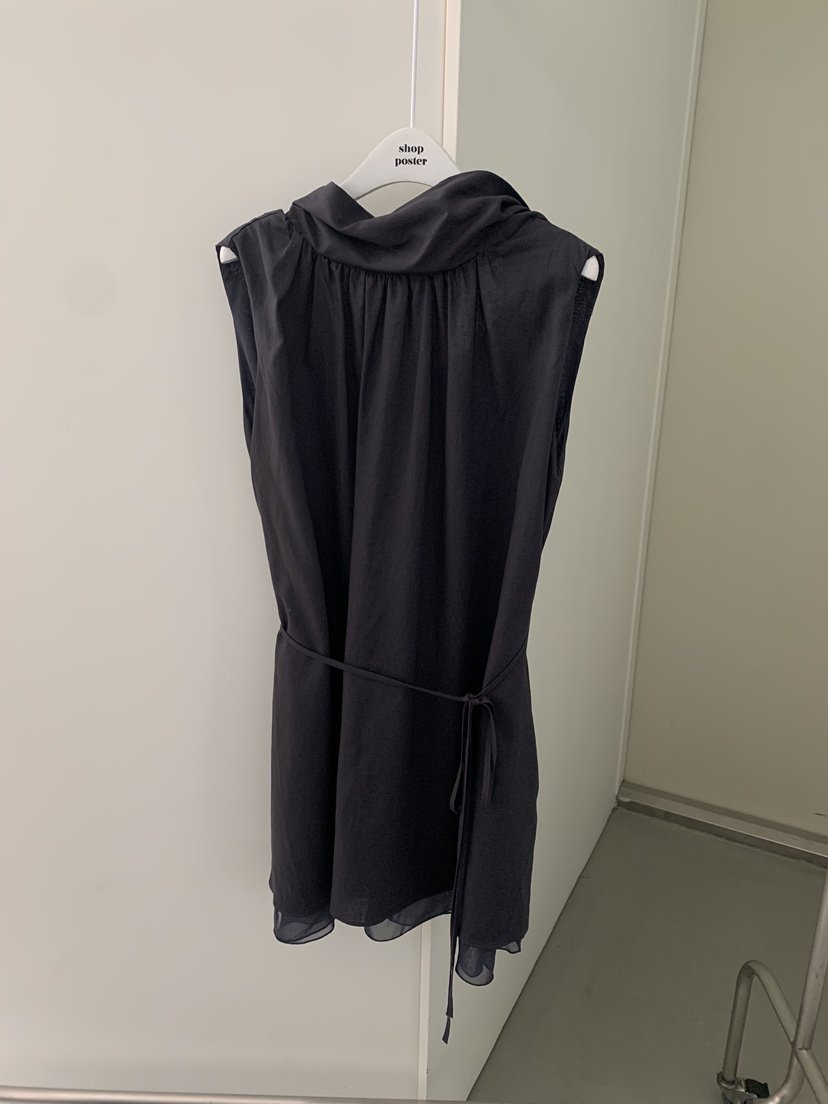 SHOP POSTER東大門實拍韓國女裝新款熱賣休閑連衣裙圍巾SHOP_POSTER連衣裙