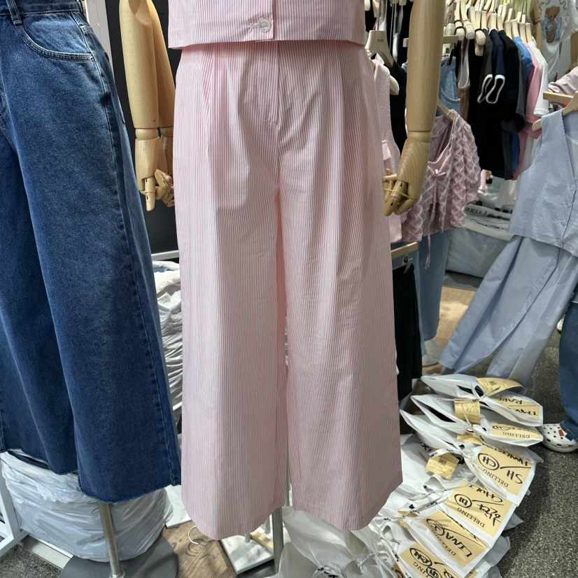 DELLING韓國東大門代購女士新款職業休閑26春夏時尚休閑褲DELLING休閑褲