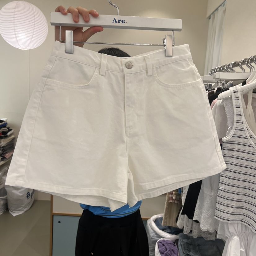 ARE韓國代購女裝新款26夏季人氣時尚休閑26春夏熱賣短褲口袋ARE YOU/ARE短褲