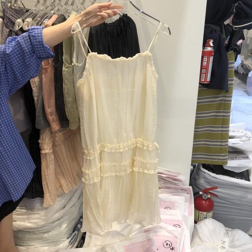 RIVEROOM東大門實拍韓國女士新款26春夏熱賣26夏季連衣裙RIVEROOM連衣裙